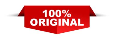 Kırmızı vektör afiş % 100 orijinal