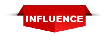 Kırmızı vektör afiş etkisi