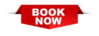 Kırmızı vektör afiş kitap şimdi