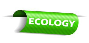 Kırmızı vektör afiş ekoloji