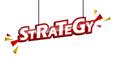 Kırmızı ve sarı etiket strateji