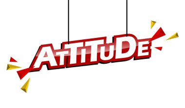 Kırmızı ve sarı etiket tutum