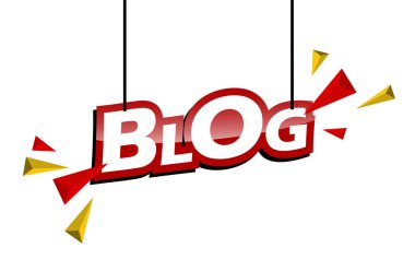 Kırmızı ve sarı etiket blog
