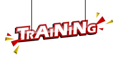 Kırmızı ve sarı etiket eğitim