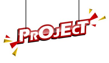 Kırmızı ve sarı etiket project