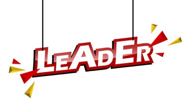 Kırmızı ve sarı etiket lideri