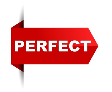 Kırmızı vektör afiş mükemmel