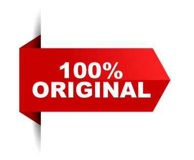 Kırmızı vektör afiş % 100 orijinal