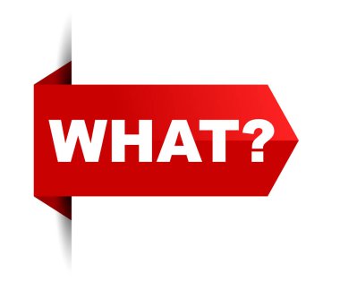 Kırmızı vektör ne banner