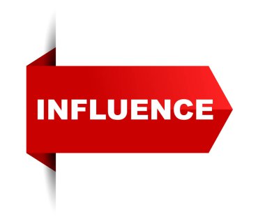 Kırmızı vektör afiş etkisi