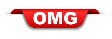 Kızıl Bayrak omg vektör