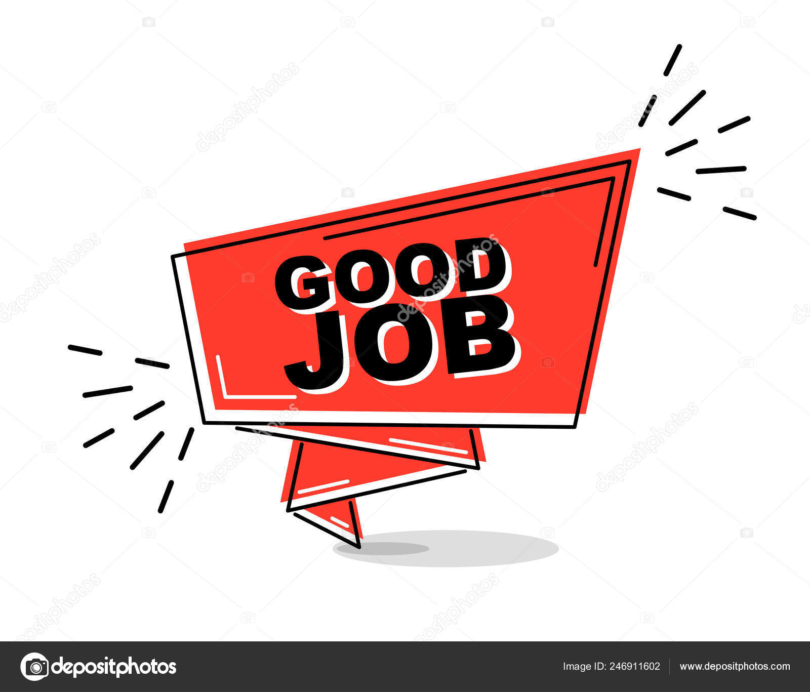 Good Job Badgeストックベクター ロイヤリティフリーgood Job Badgeイラスト ページ 3 Depositphotos