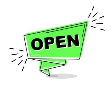 Açık yeşil düz hat afiş