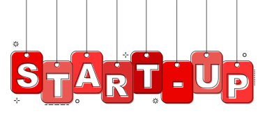 Kırmızı düz çizgi etiketi başlangıç