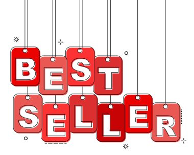 Kırmızı düz çizgi etiketi en çok satan