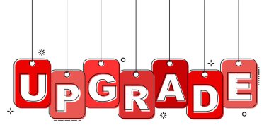 Kırmızı düz çizgi etiketi yükseltme