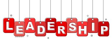 Kırmızı düz çizgi etiketi liderlik