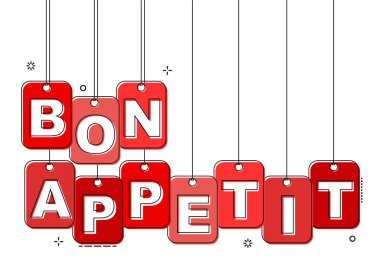 Kırmızı düz çizgi etiketi Afiyet olsun