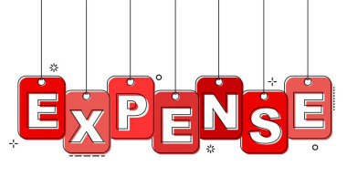 Kırmızı düz çizgi etiketi gider