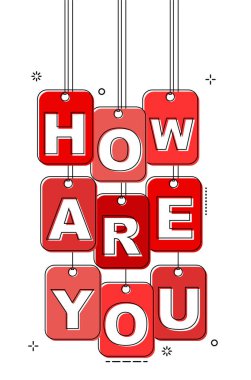 Kırmızı düz çizgi etiketi nasıl are sen