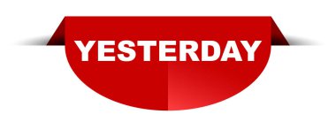 Kırmızı vektör yuvarlak dün afiş