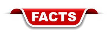 Kırmızı ve beyaz afiş gerçekler