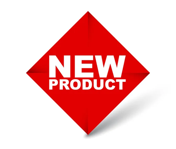 红色向量横幅新产品 — 图库矢量图片