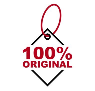 Kırmızı vektör afiş % 100 orijinal