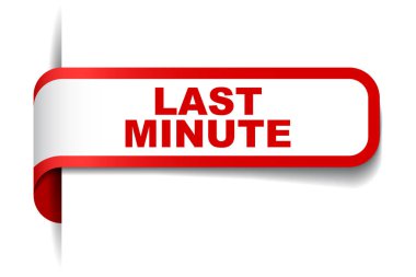 Kırmızı vektör afiş son dakika