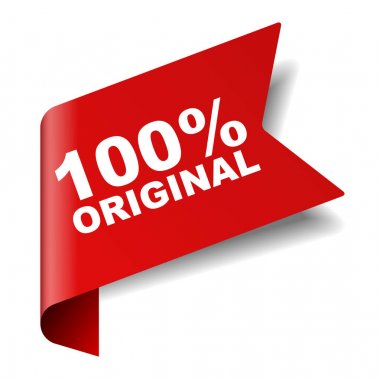 Kırmızı vektör afiş % 100 orijinal