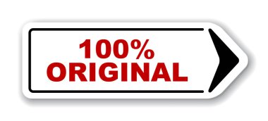 Kırmızı vektör afiş % 100 orijinal