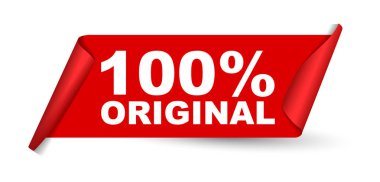 Kırmızı vektör afiş % 100 orijinal