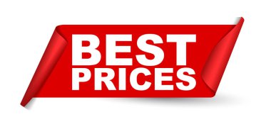 Kırmızı vektör afiş en uygun fiyatlar