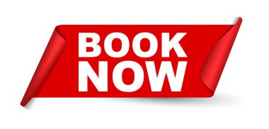 Kırmızı vektör afiş kitap şimdi