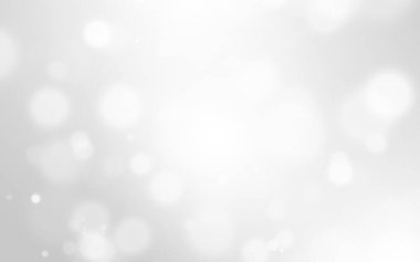 Bokeh soyut, gümüş ve beyaz, güzel bir arkaplan. Yumuşak renkli ışık parıltısı. Arkaplan ya da tasarım ürünleri, kozmetik reklamlar, kış, Noel, lüks, güzellik, bebek, modern, yaratıcı