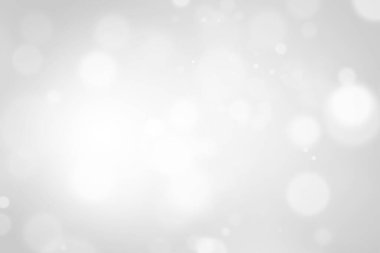 Bokeh soyut, gümüş ve beyaz, güzel bir arkaplan. Yumuşak renkli ışık parıltısı. Arkaplan ya da tasarım ürünleri, kozmetik reklamlar, kış, Noel, lüks, güzellik, bebek, modern, yaratıcı