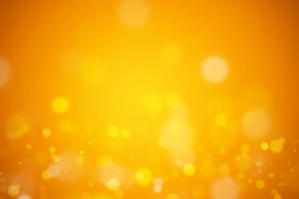 Bokeh Astratto Sfocato Arancione Giallo Bellissimo Sfondo Scintille Brillantini Chiari — Foto Stock