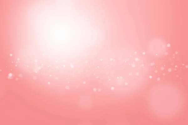 Bokeh抽象模糊了粉色和白色美丽的背景 柔和的色彩闪烁着光芒 采购产品背景或设计化妆品广告的元素 情人节 圣诞节 — 图库照片