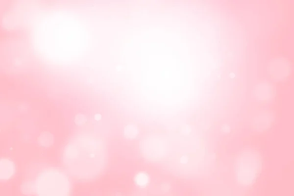 Bokeh Abstract Blurred Pink White Beautiful Background Soft Color Light — Stock Photo, Image
