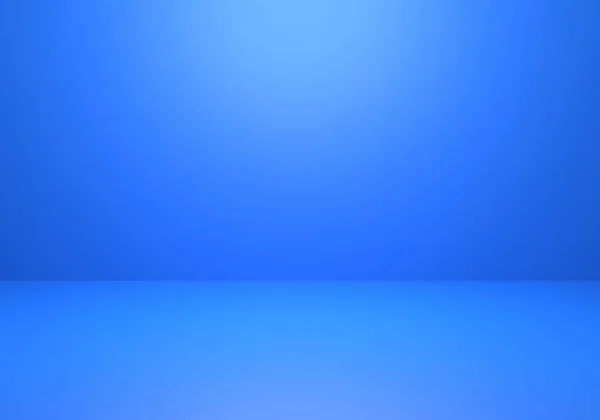 Rendering Empty Classic Blue Abstract Minimal Concept Background Scene Advertising — Stock Photo, Image