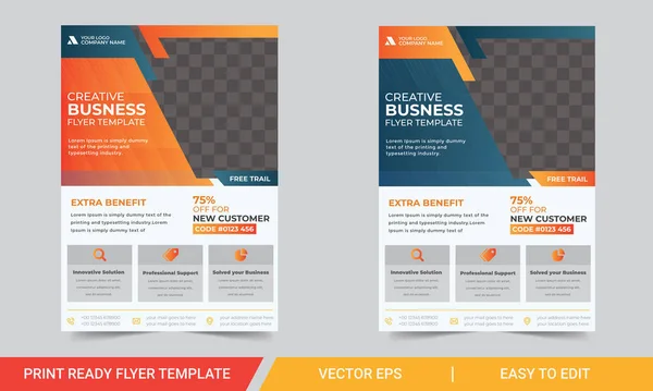 Business Flyer Layout, Print ready Business şirketinin şirket broşürleri vektör tasarımı, şirket broşürleri ve broşürleri. İş broşürü kapak tasarımı a4 şablonu tasarımı.