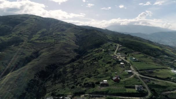 Анды, горы, Эквадор — стоковое видео