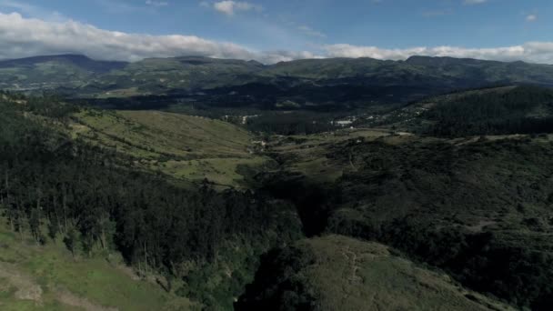 Andes gebergte, Ecuador — Stockvideo