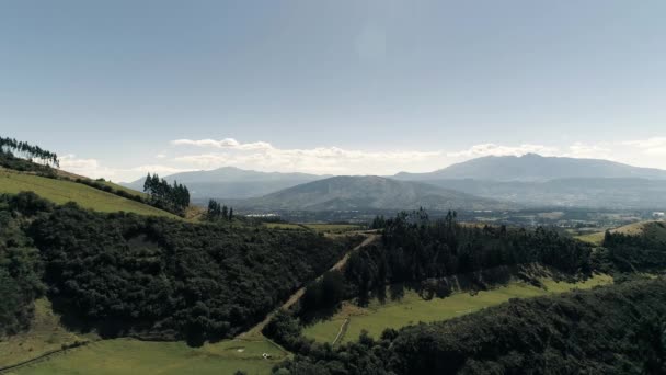 Andes, mountains, Ecuador — Stock Video