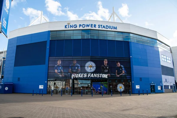 Leicester Leicestershire March 2020 Entrance King Power Stadium Домашній Стадіон — стокове фото