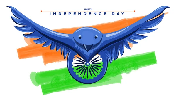 Independence Day Independence Day Vector Freedom Icon Bird — Stock Vector