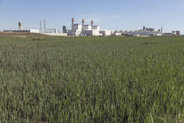 Instalaciones Industriales Empresa Gas Sagunto Valencia España —  Fotos de Stock