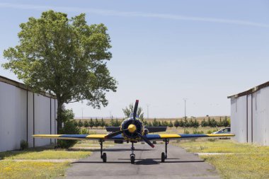 Cepheden bir portre tek motorlu ve spor tipi uçaklarda