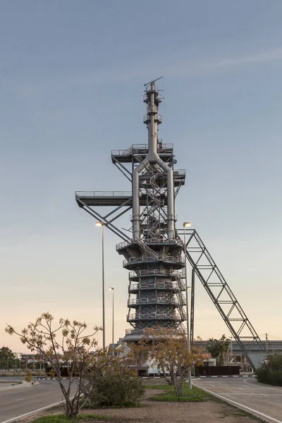 Horno Alto Sagunto Souvenir Passé Industriel Cette Population Valencienne Espagne — Photo