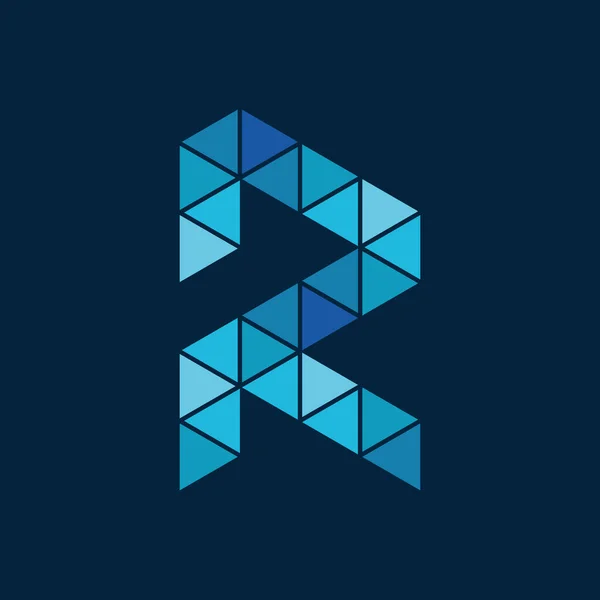 Mozaik R logosu yaratıcı kavramı
